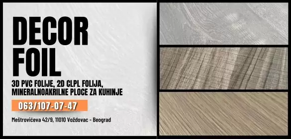 Prodaja 3D PVC folije Decor Foil Voždovac