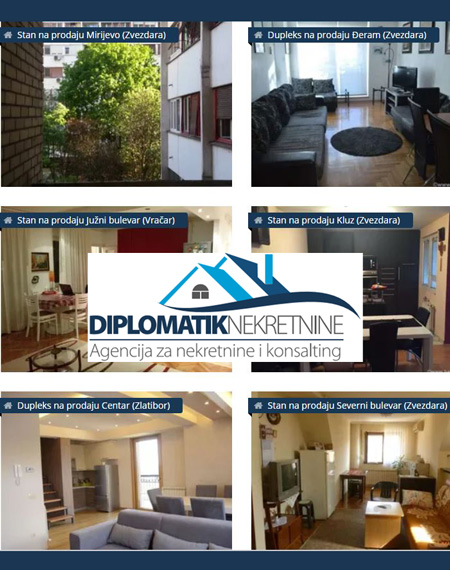 Diplomatik nekretnine Beograd-Agencija za nekretnine Beograd