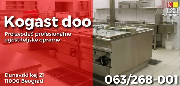 Profesionalna ugostiteljska oprema Kogast doo Beograd