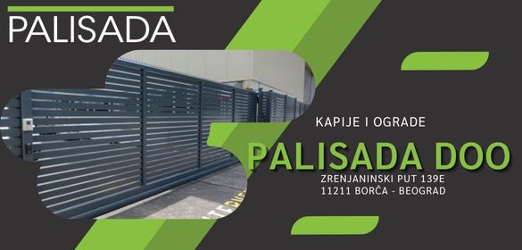 Palisada doo panelne ograde i veliki izbor kapija