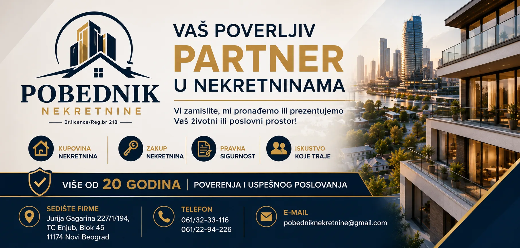 Pobednik nekretnine Beograd-Agencija za nekretnine Beograd