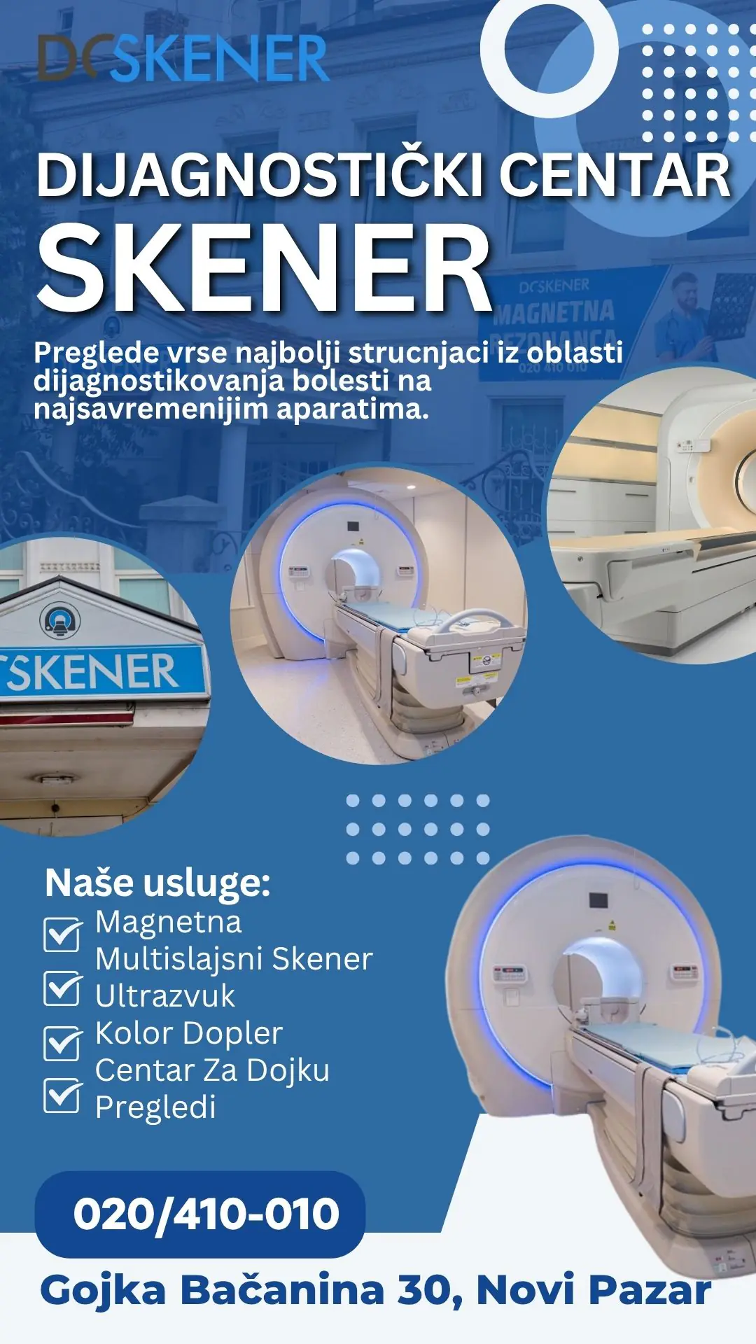 Dijagnostički centar Skener Novi Pazar