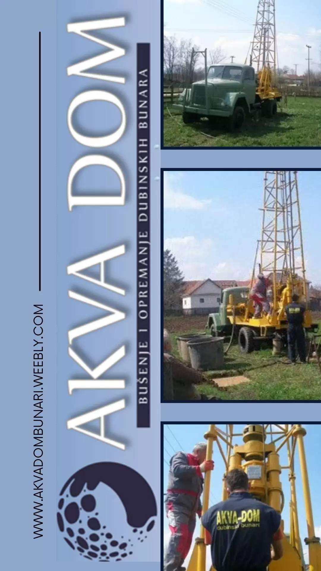 Akva Dom bušenje i opremanje dubinskih bunara Kragujevac