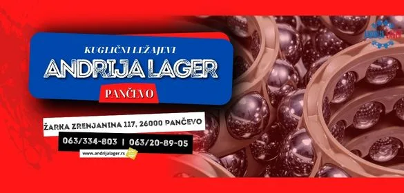 Kuglični ležajevi Pančevo Andrija Lager doo