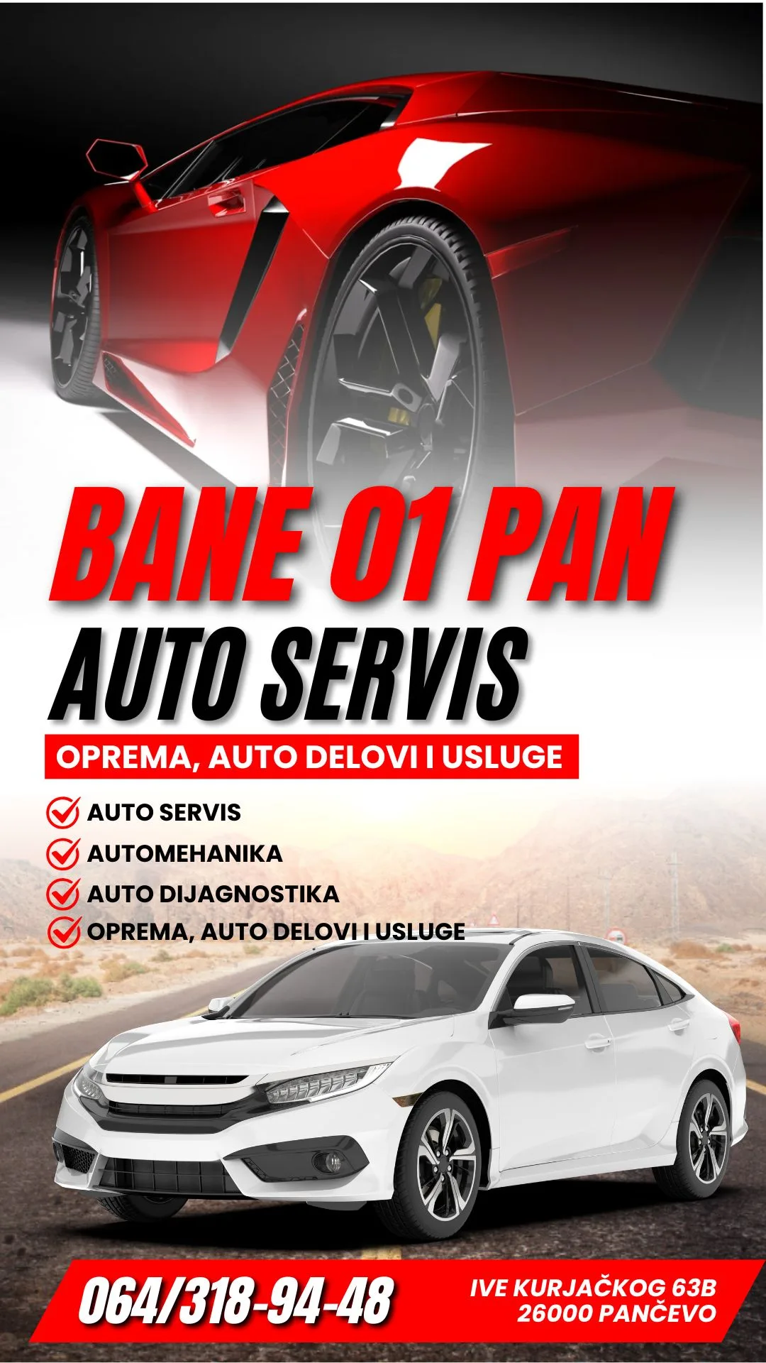 Auto servis Pančevo Bane 01 Pan