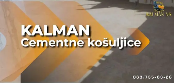 Mašinska izrada cementnih košuljica Kalman