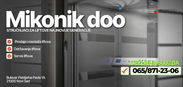 Održavanje i servis liftova Mikonik doo