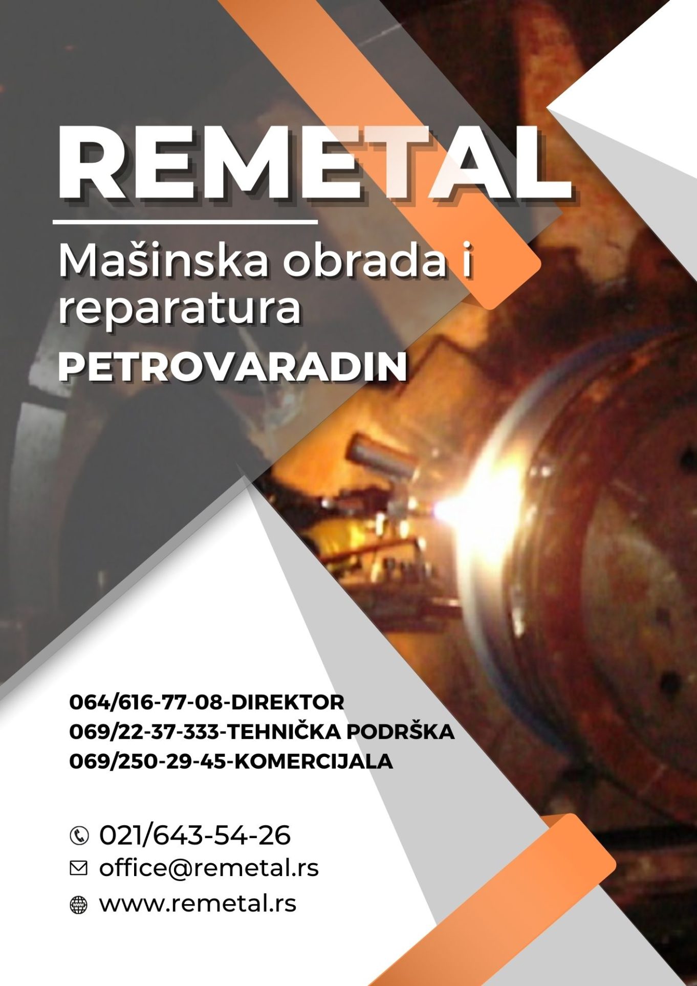 Remetal doo mašinska obrada i reparatura Petrovaradin
