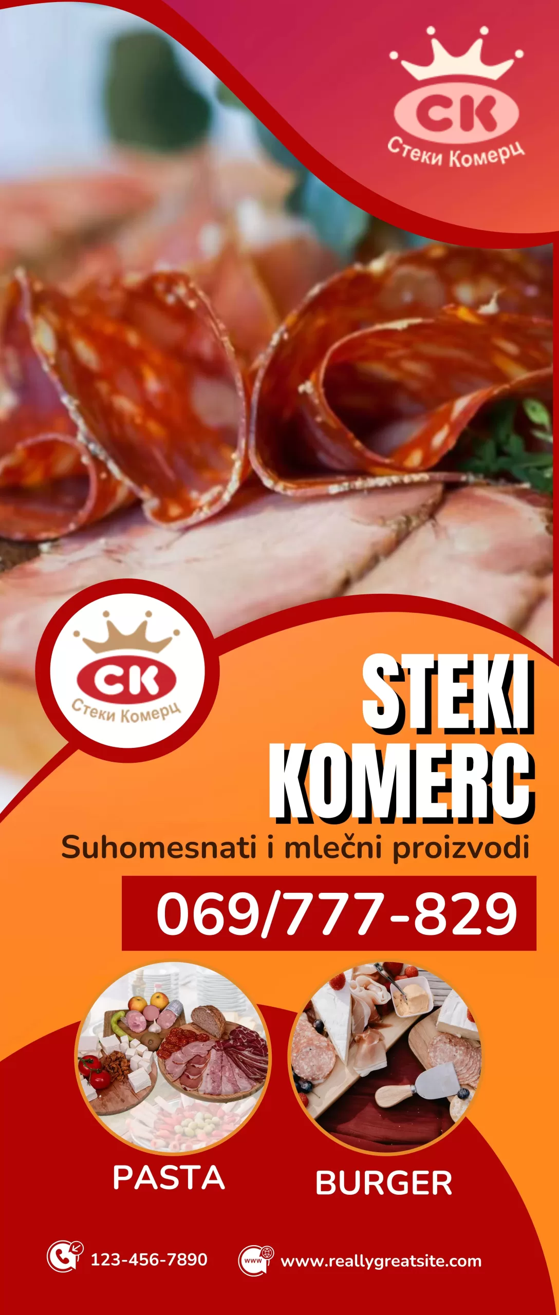 Suhomesnati i mlečni proizvodi Steki Komerc doo