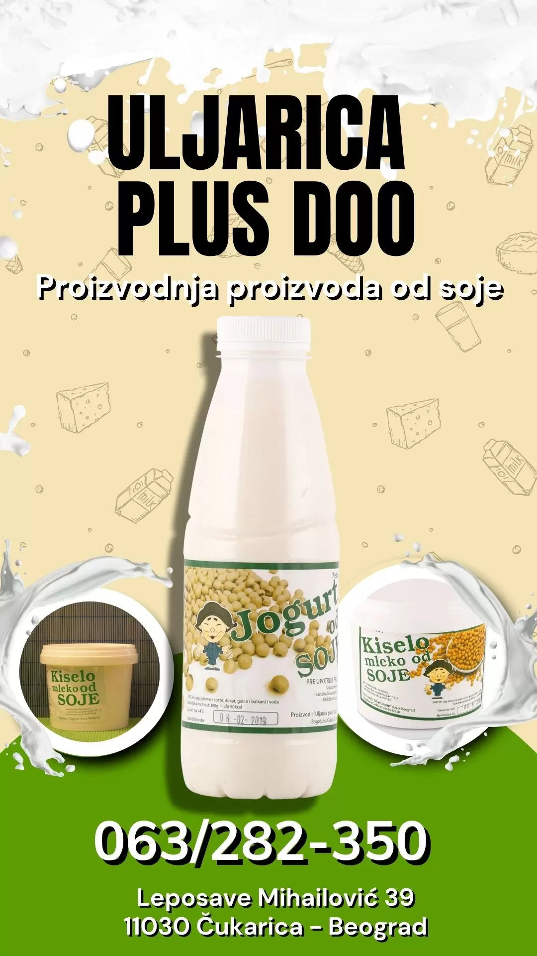 Proizvodnja proizvoda od soje Uljarica plus doo