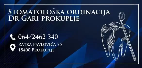 Stomatološka ordinacija Prokuplje Dr Gari