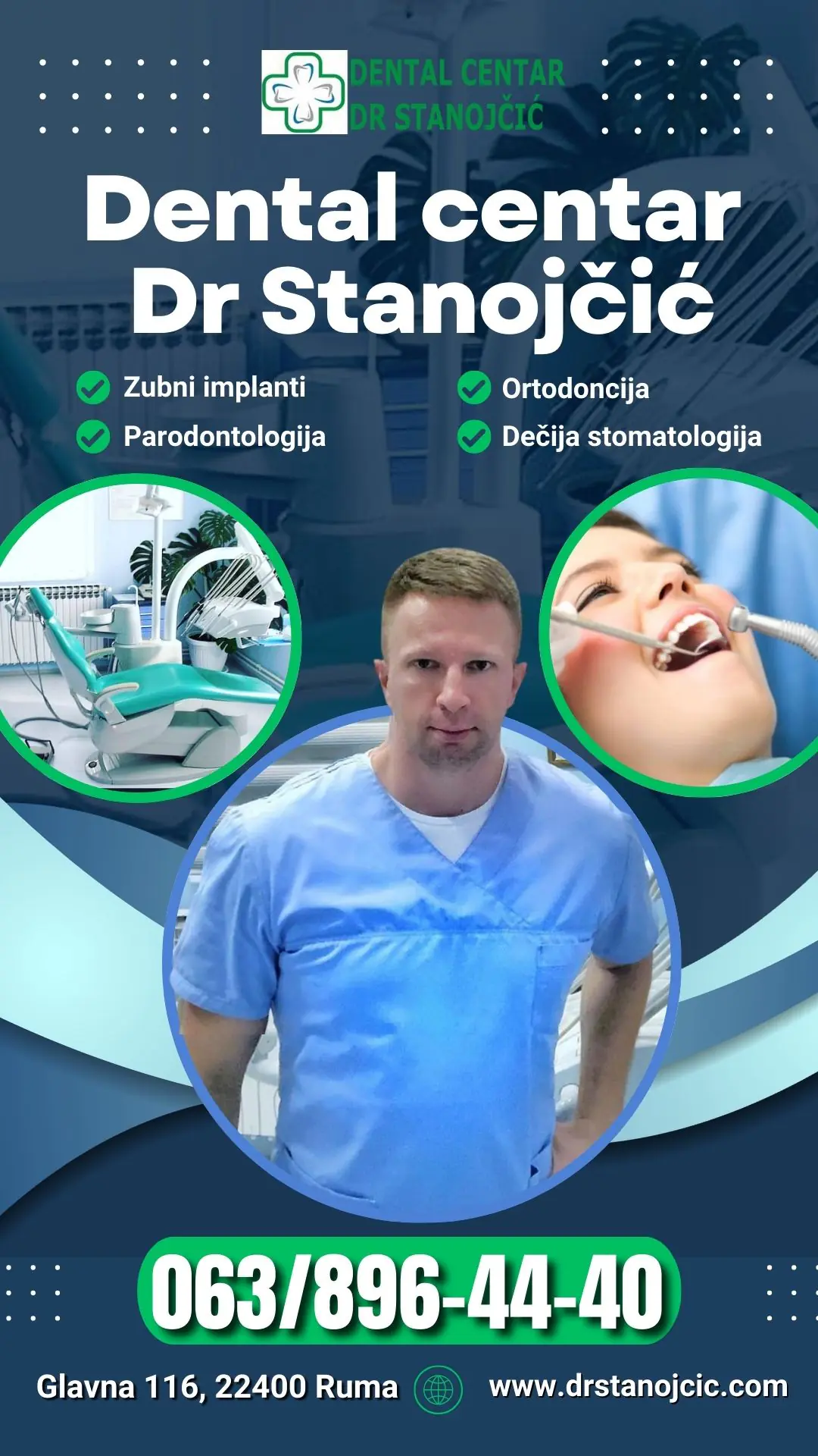 Stomatološka ordinacija Ruma | Ordinacija dr Stanojčić