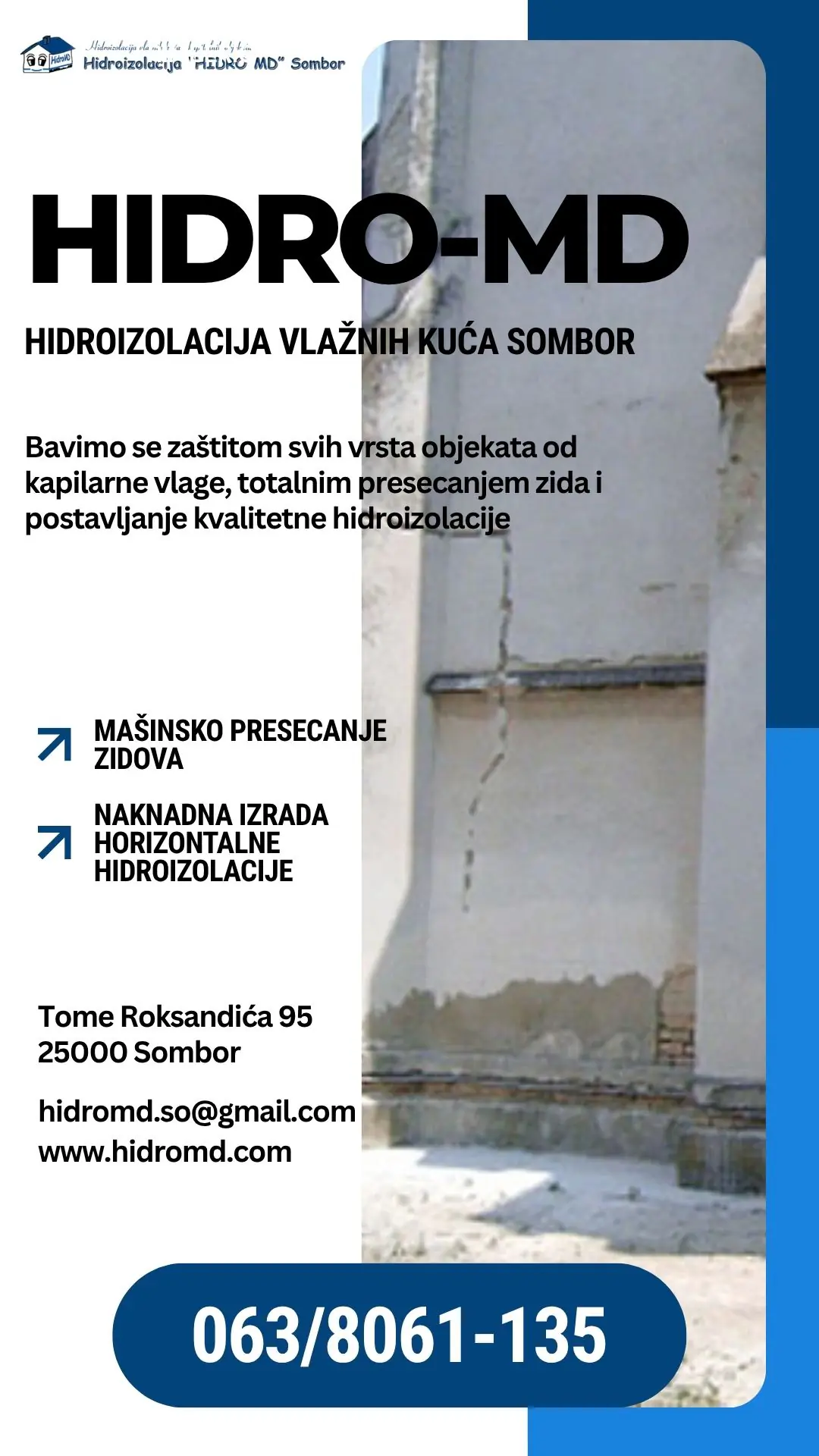 Hidro-MD Hidroizolacija Sombor