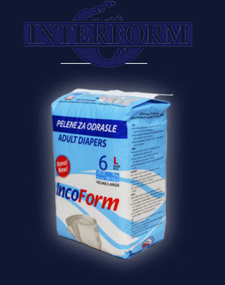 interform pelene za odrasle