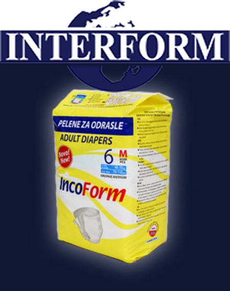 interform pelene za odrasle