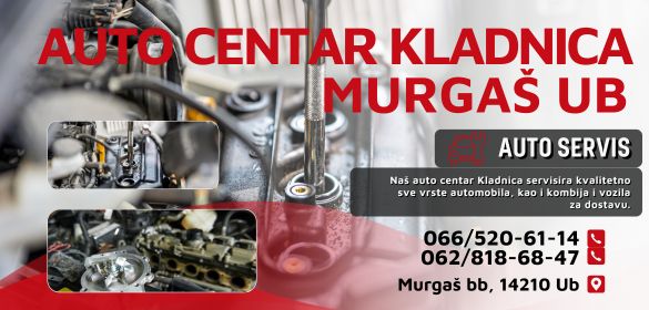 Auto centar Kladnica Murgaš Ub