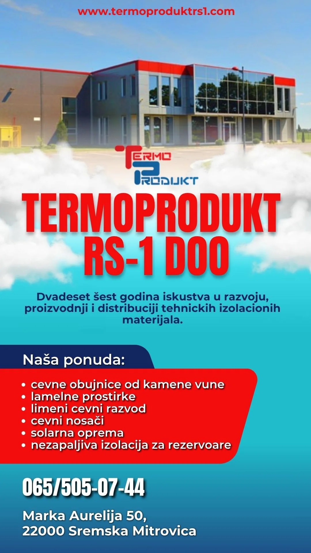 Termoprodukt RS-1 doo Sremska Mitrovica