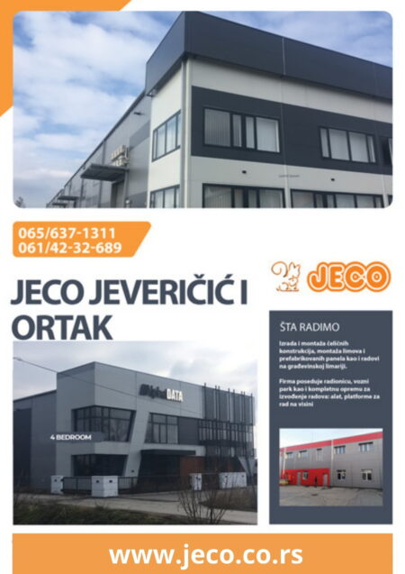 Jeco Jeveričić i ortak izrada i montaža čeličnih konstrukcija