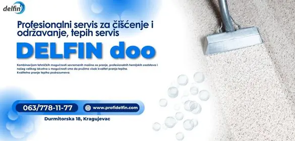 Profesionalni servis za čišćenje i održavanje Kragujevac Delfin doo