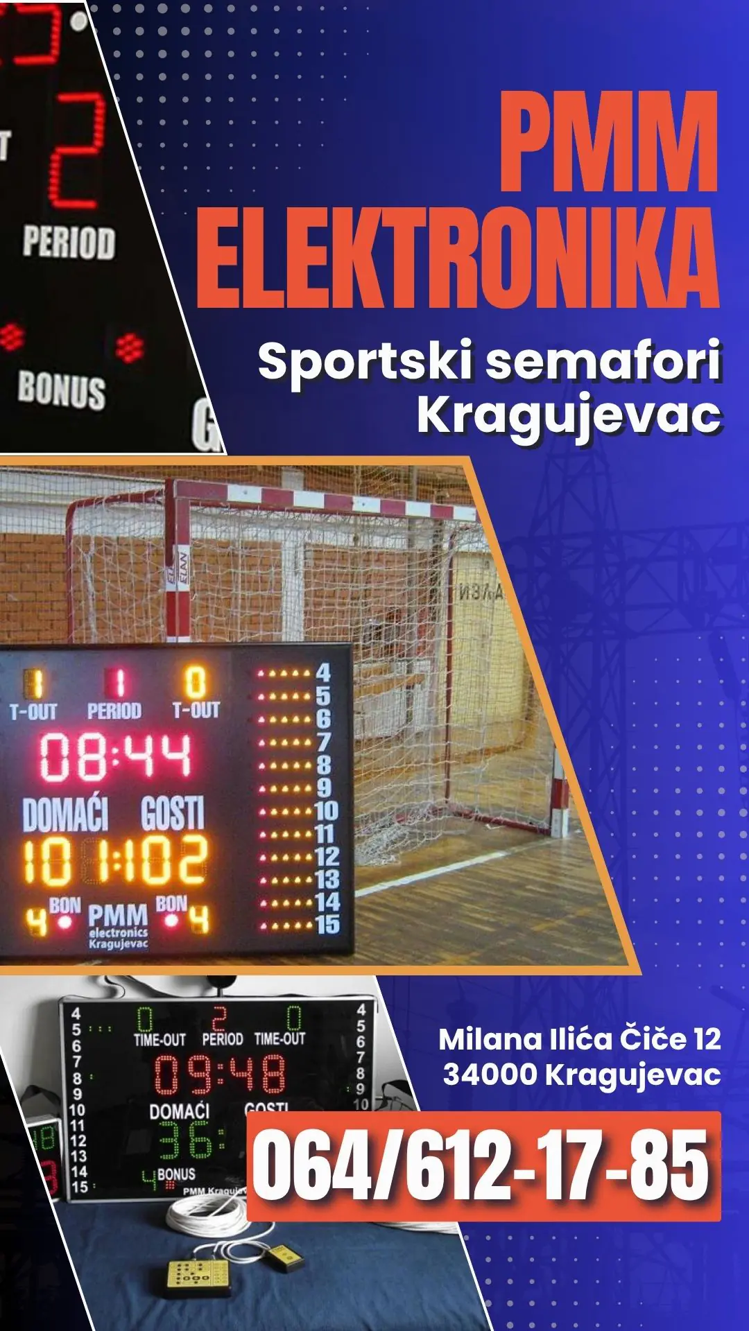 Sportski semafori PMM Elektronika Kragujevac