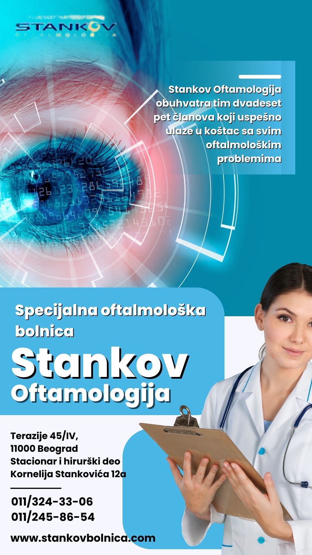 Specijalna oftalmološka bolnica Stankov Oftamologija Beograd