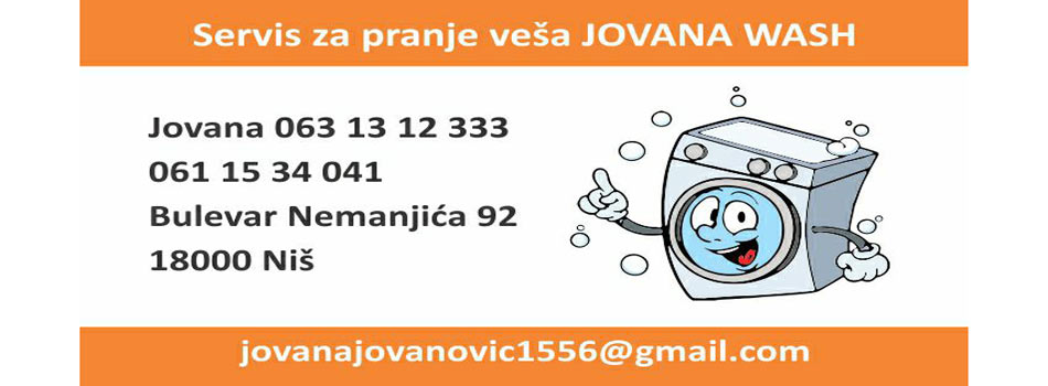 pranje i peglanje veša niš jovana wash