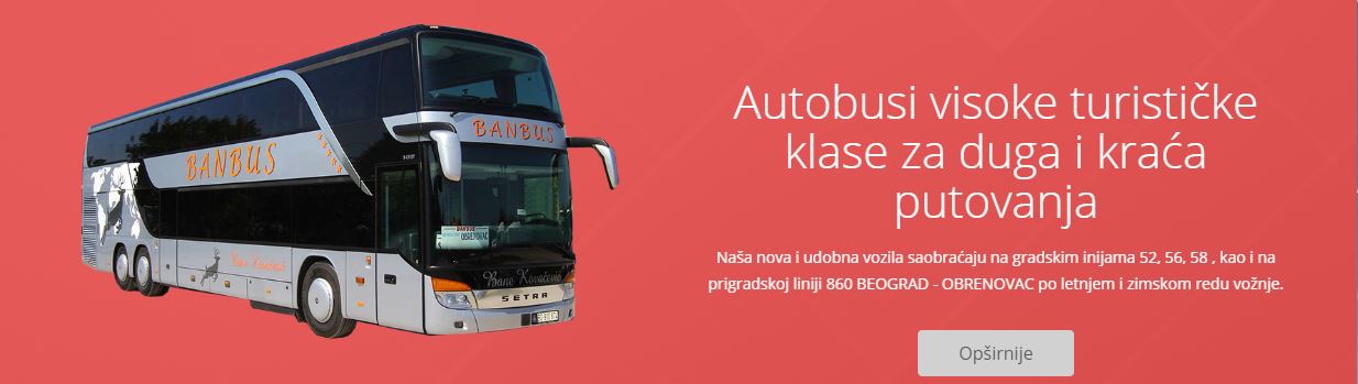 banbus turistička agencija