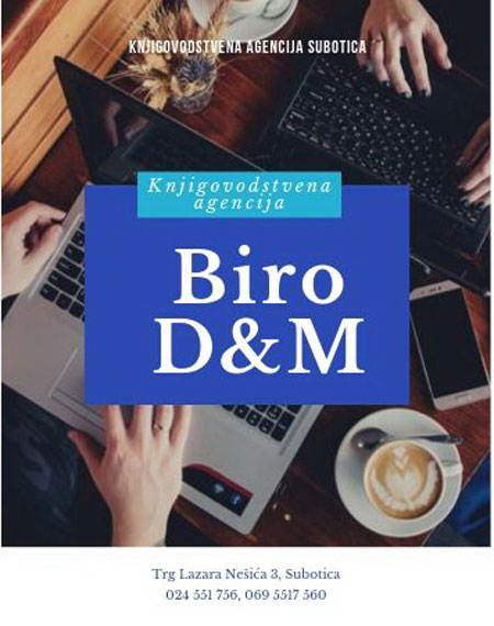 knjigovodstvena agencija biro D&m