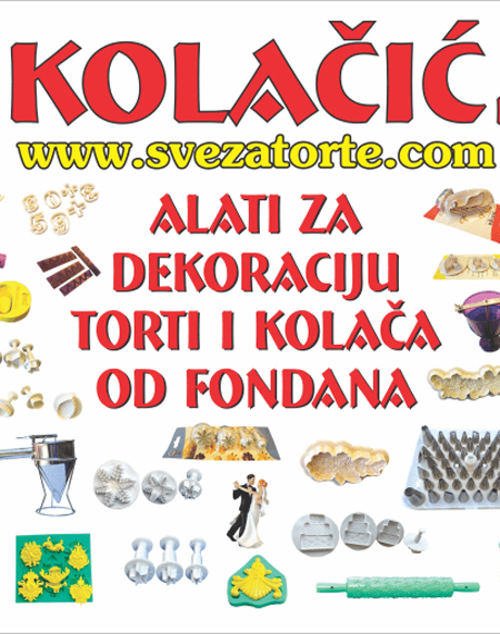 alati za izradu i dekoraciju torti mmn kolačić