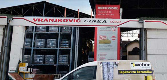 Vranjković-Linea doo | Prodaja građevinskog materijala