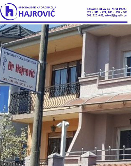 Specijalistička hirurška ordinacija dr Hajrović Novi Pazar