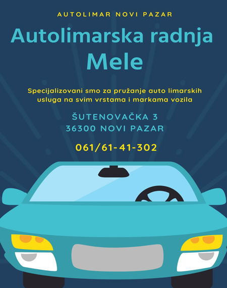 auto limarska radnja mele novi pazar