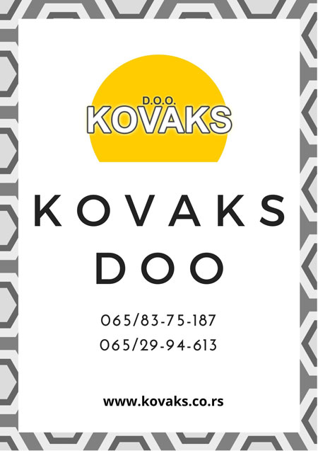 Kovaks doo reklamni stalci, police i stalaže Bečej