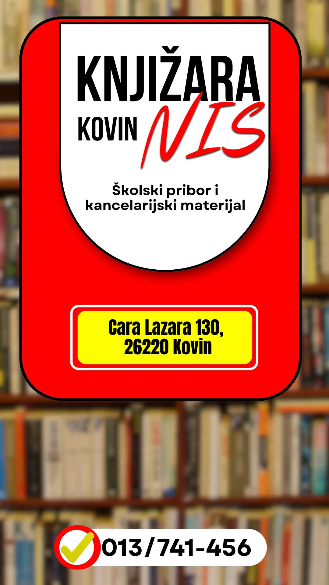 Školski pribor i kancelarijski materijal NIS doo Kovin