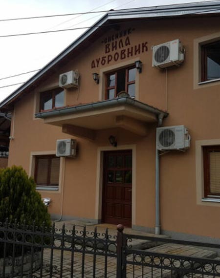 vila dubrovnik vrnjačka banja 