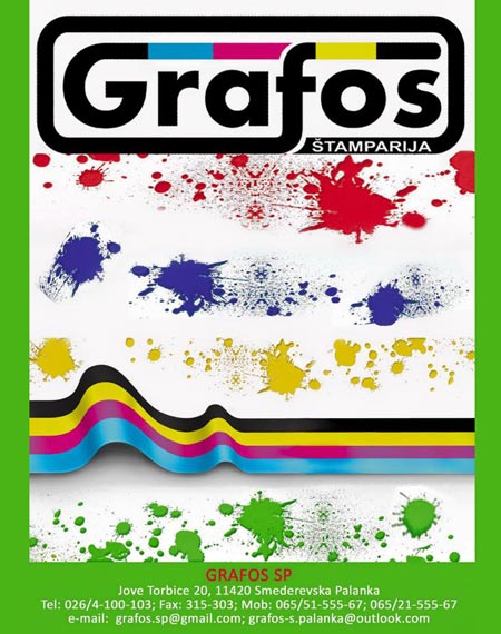 Štamparija Grafos SP Plus Smederevska Palanka
