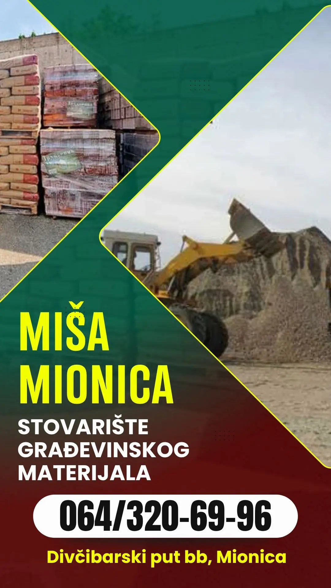 Stovarište Građevinskog Materijala Miša Mionica