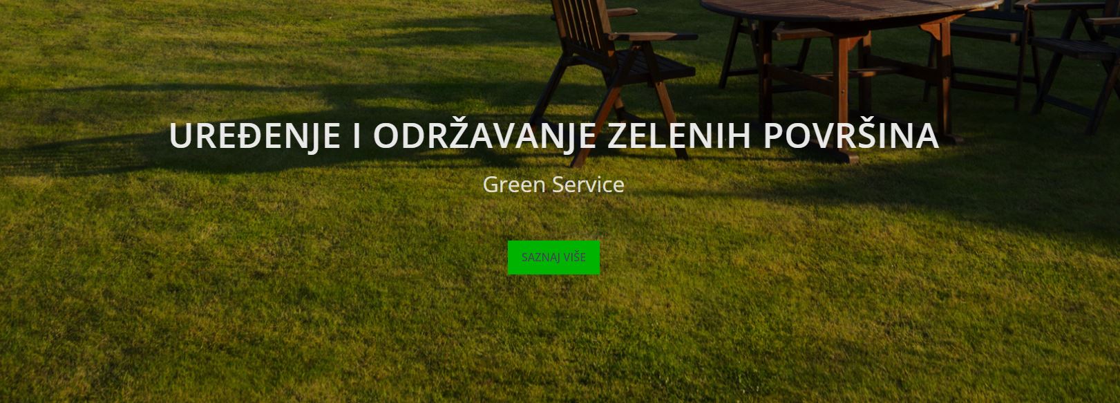 Uredjenje i održavanje zelenih površina Green Service Pančevo
