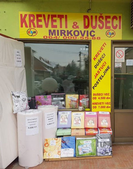 Kreveti sa dušekom