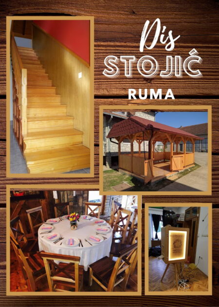 Proizvodnja drvene stolarije i elemenata od drveta DIS Stojić Ruma