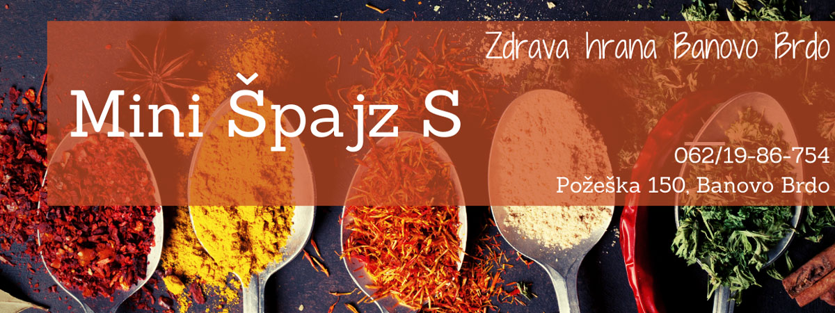 Zdrava hrana Banovo Brdo Mini Špajz S 