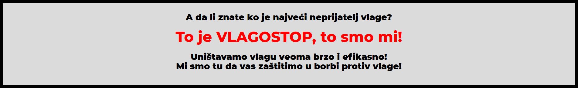 Vlagostop izvlačenje i isušivanje vlage