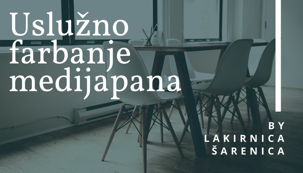 uslužno farbanje medijapana beograd