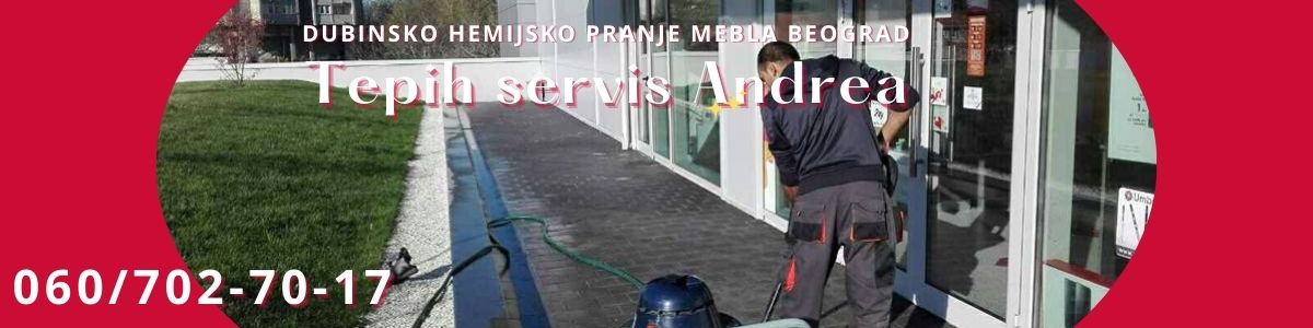 Dubinsko hemijsko pranje mebla Beograd | Tepih servis Andrea