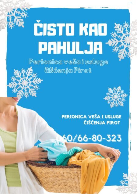 čisto kao pahulja