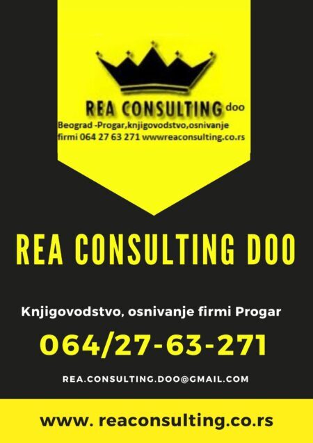 Knjigovodstvo i računovodstvo Rea Consulting doo Beograd