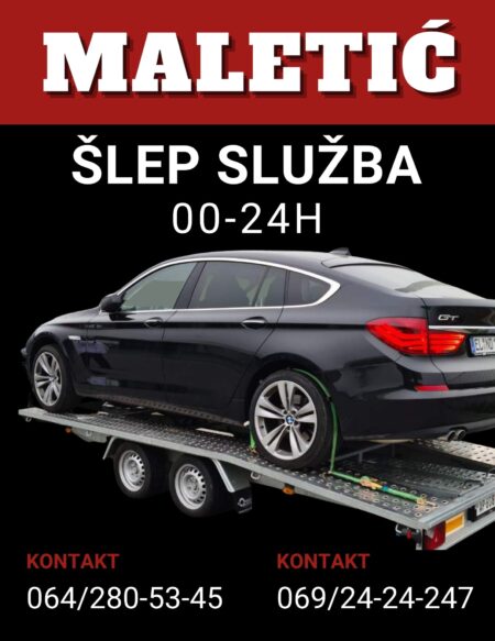 šlep služba 24h