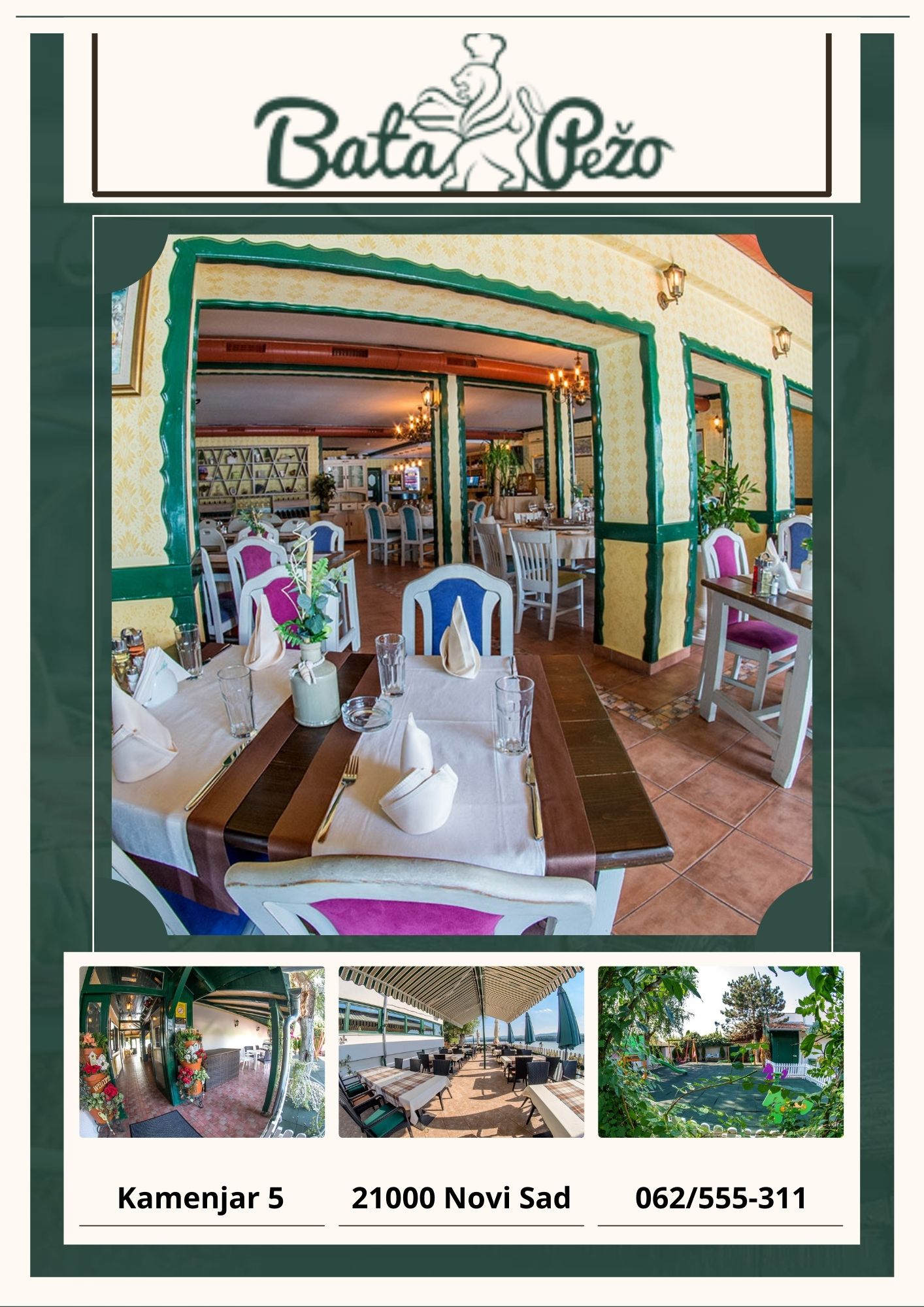 Restoran Bata Pežo Novi Sad
