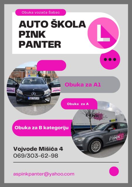auto škola pink panter šabac