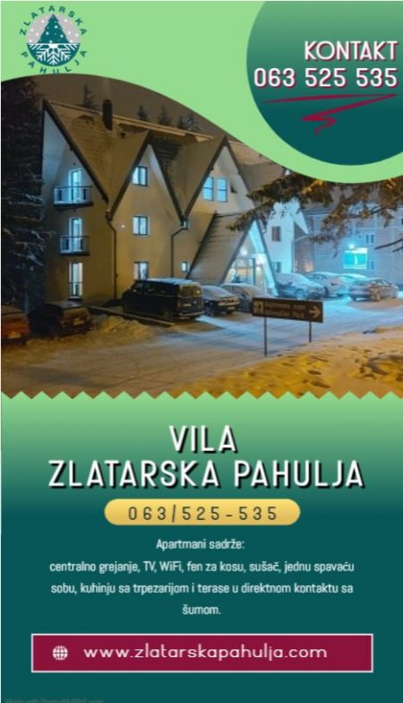 VILA ZLATARSKA PAHULJA